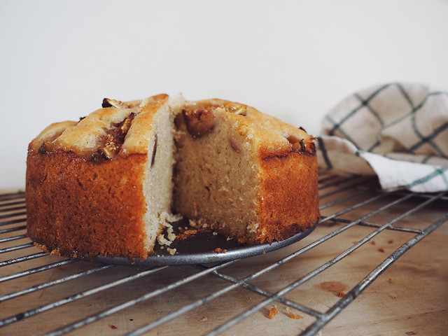 Ottolenghi Fig & Yogurt Cake - Being Little Ottolenghi Fig & Yogurt Cake - Being Little blog bake sweet treats recipe food blogger baking