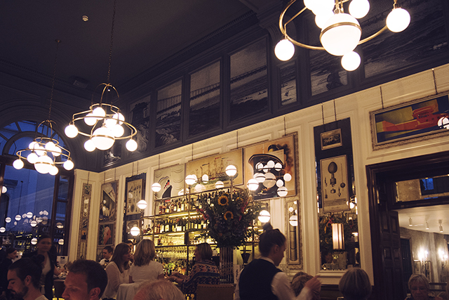 Art deco inspired interior