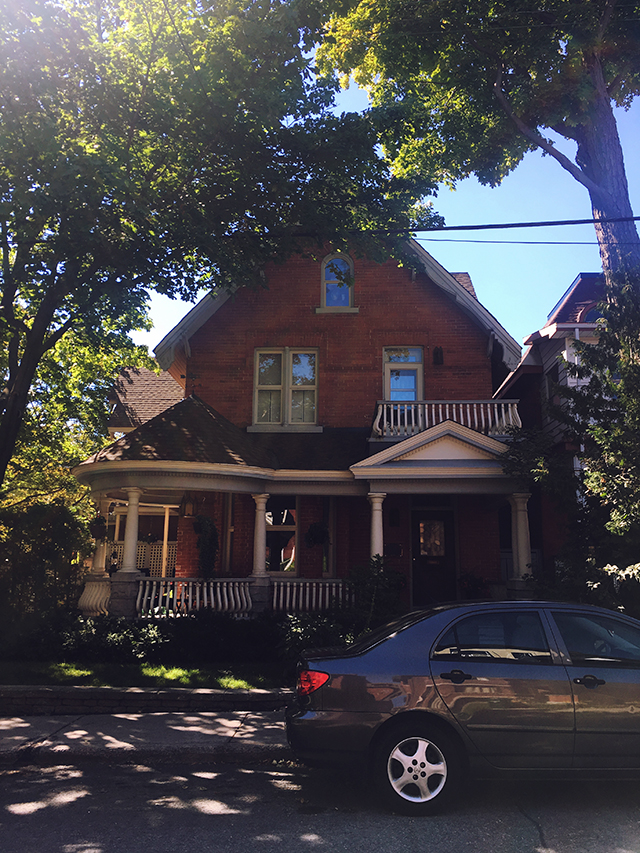 Pretty Ottawa house solo travel blog to ottawa canada